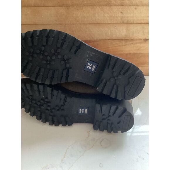 NEW Caslon Womens Miller Chelsea Ankle Boot Sz 9 Olive Suede - Picture 6 of 8